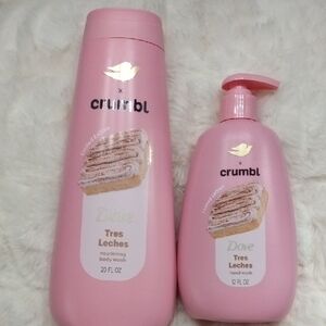 Dove x Crumbl Tres Leches Nourishing Body & Hand Wash - Pink